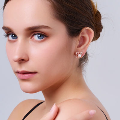 Pearly Lustre Top Grade Freshwater Pearl Earrings WE00974 | PERANAKAN 5