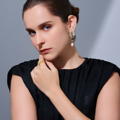 Pearly Lustre Top Grade Freshwater Pearl Earrings WE00946 | DECO 5