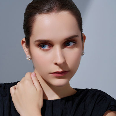 Pearly Lustre Top Grade Freshwater Pearl Earrings WE00949 | PERANAKAN 7