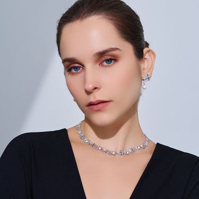 Pearly Lustre Top Grade Freshwater Pearl Earrings WE00948 | TWEED 7