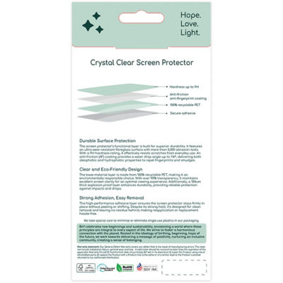 Birf Crystal Clear Screen Protector iPhone 17 Pro Max 2