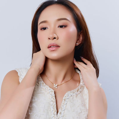 Pearly Lustre Top Grade Freshwater Pearl Necklace WN00798 | BLOOM 5