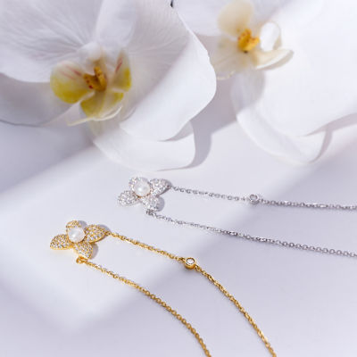 Pearly Lustre Top Grade Freshwater Pearl Necklace WN00798 | BLOOM 6