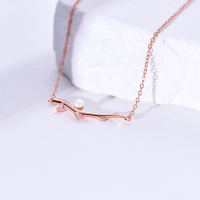 Pearly Lustre Top Grade Freshwater Pearl Necklace WN00801 | ROSE 2