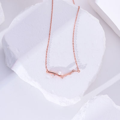 Pearly Lustre Top Grade Freshwater Pearl Necklace WN00801 | ROSE 4