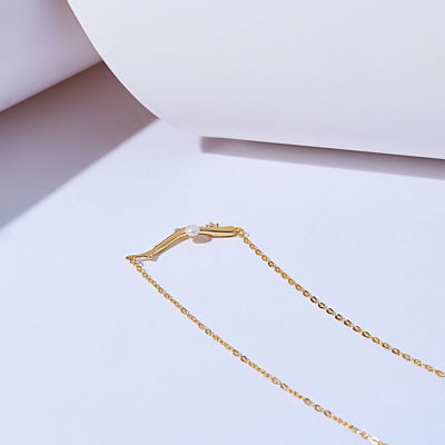 Pearly Lustre Top Grade Freshwater Pearl Necklace WN00784 | ROSE 6