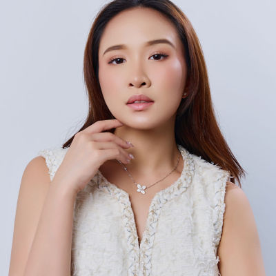 Pearly Lustre Top Grade Freshwater Pearl Necklace WN00793 | BLOOM 3