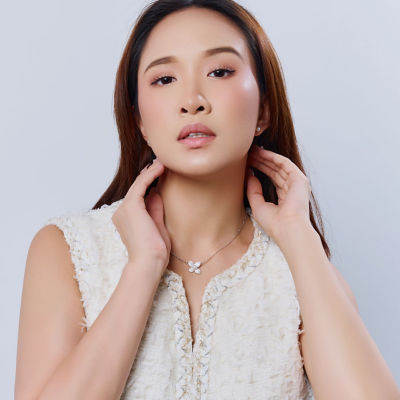 Pearly Lustre Top Grade Freshwater Pearl Necklace WN00793 | BLOOM 7