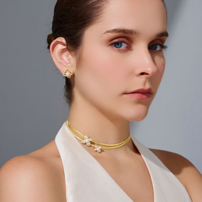 Pearly Lustre Top Grade Freshwater Pearl Necklace WN00806 | BLOOM 3