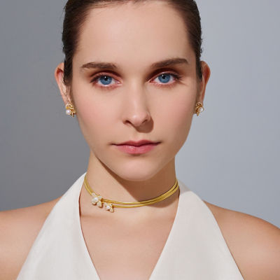 Pearly Lustre Top Grade Freshwater Pearl Necklace WN00806 | BLOOM 7