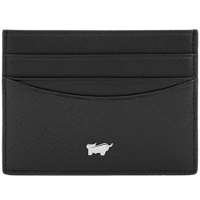 BRAUN BÜFFEL Braun Buffel Logan Flat Card Holder in Black 1