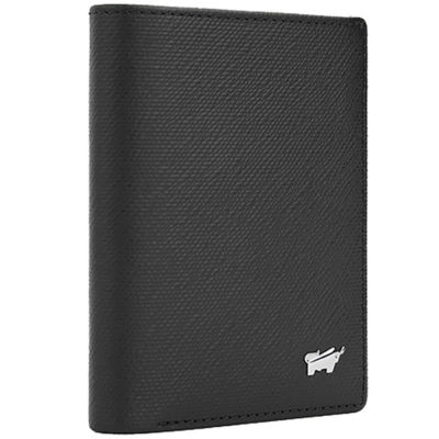 BRAUN BÜFFEL Braun Buffel Logan Card Holder With Notes Compartment (Box Gusset) in Black 2