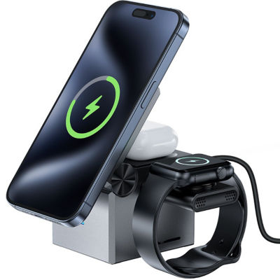 Acefast E18 Rubik's Cube 3-in-1 Wireless Charging Holder 2