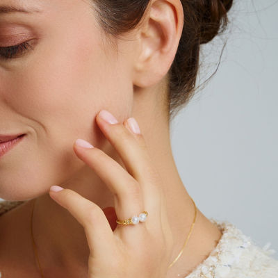 Pearly Lustre Asian Civilisations Museum Top Grade Freshwater Pearl Ring WR00321 | ACM Collection 3