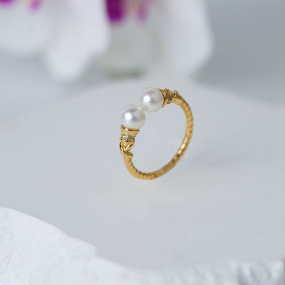 Pearly Lustre Asian Civilisations Museum Top Grade Freshwater Pearl Ring WR00321 | ACM Collection 4