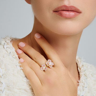 Pearly Lustre Top Grade Freshwater Pearl Rings WR00327 | BLOOM 5
