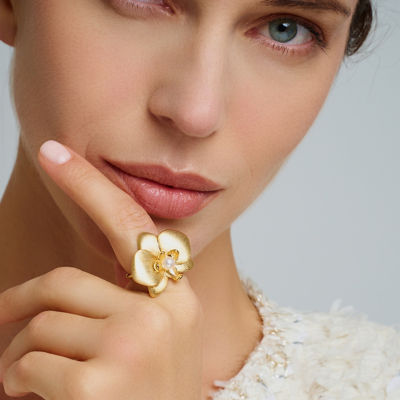 Pearly Lustre Top Grade Freshwater Pearl Rings WR00317 | ORCHID 3