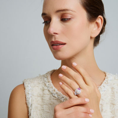 Pearly Lustre Top Grade Freshwater Pearl Rings WR00319 | BLOOM 5