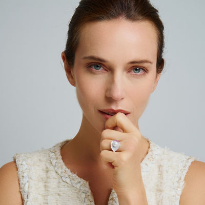 Pearly Lustre Top Grade Freshwater Pearl Rings WR00319 | BLOOM 6