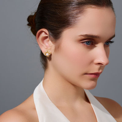 Pearly Lustre Top Grade Freshwater Pearl Earrings WE00963 | PERANAKAN 5