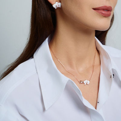 Pearly Lustre Top Grade Freshwater Pearl Necklace WN00690 | ORCHID 3