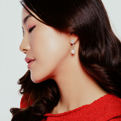 Pearly Lustre Asian Civilisations Museum Elegant Freshwater Pearl Earrings WE00846 | ACM Collection 5