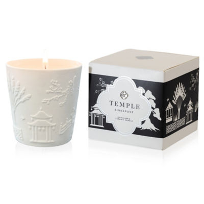 TEMPLE Candles TEMPLE Chinoiserie Ceramic Candle - Star Jasmine 1