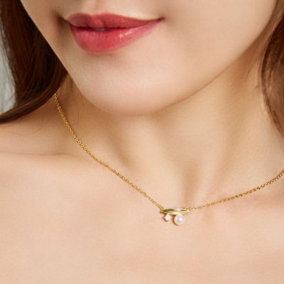 Pearly Lustre Top Grade Freshwater Pearl Necklace WN00744 | MARINA BAY 3