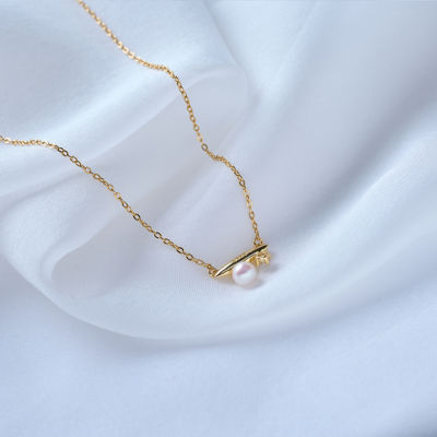 Pearly Lustre Top Grade Freshwater Pearl Necklace WN00744 | MARINA BAY 4