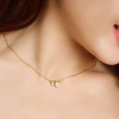 Pearly Lustre Top Grade Freshwater Pearl Necklace WN00744 | MARINA BAY 5