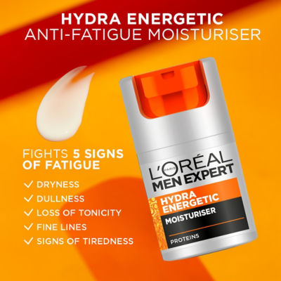 L'ORÉAL PARIS Men Expert Hydra Energetic Daily Moisturiser Trio 4
