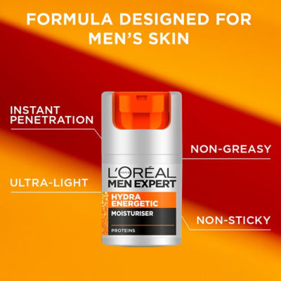 L'ORÉAL PARIS Men Expert Hydra Energetic Daily Moisturiser Trio 6