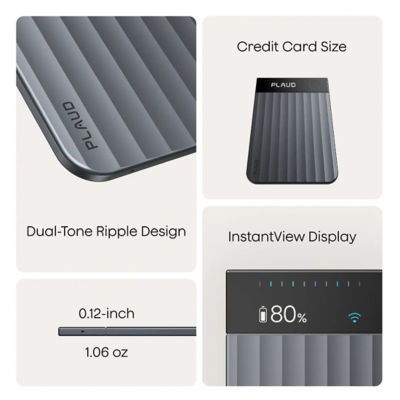 PLAUD AI Plaud Note Pro with Black Magnetic Case 6