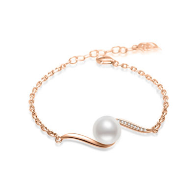 Pearly Lustre Top Grade Freshwater Pearl Bracelets WB00252 | S Collection 1