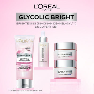 L'ORÉAL PARIS Glycolic Bright Brightening Discovery Set 6