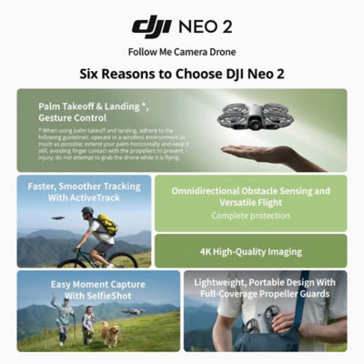 DJI NEO 2 Follow Me Camera Drone - Fly More Combo 7