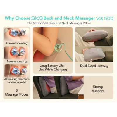 SKG VS500 Back Massage Pillow 6