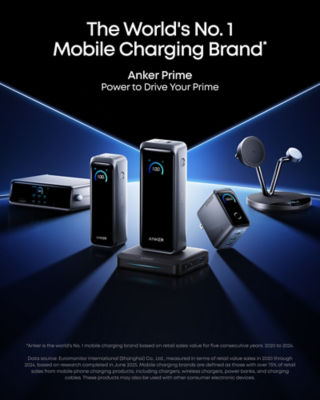 Anker Prime Power Bank 26250mAh 3-Port 300W Laptop Power Bank A110A 8