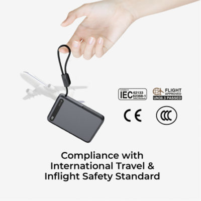 Mazer (CCC-Certified) Qi2 Certified 15W 10000mAh Magnetic Wireless Power Bank - M-MagLink19 7