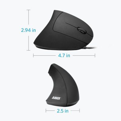 Anker Wired Vertical Ergonomic Mouse A7851 4