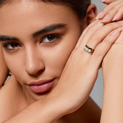 Pearly Lustre Cheetah Print Pearl Ring WR00279 | SAFARI 4