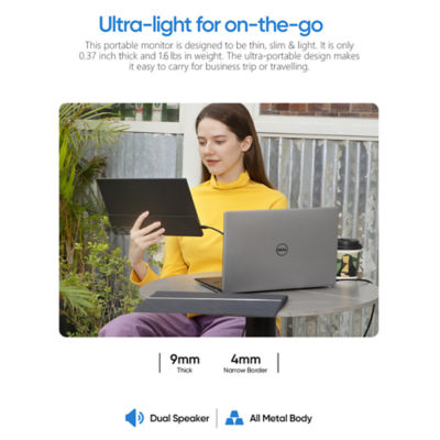 ARZOPA A1 GAMUT 15.6'' FHD 1080P Portable Monitor with Smart Cover 5