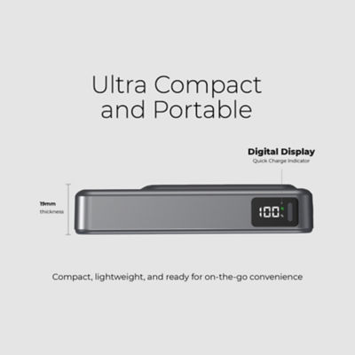 Mazer (CCC + QR) Qi2 Certified 15W 10000mAh Magnetic Wireless Power Bank - M-MagAir20 6
