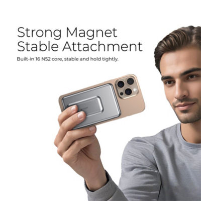 Mazer (CCC + QR) Qi2 Certified 15W 10000mAh Magnetic Wireless Power Bank - M-MagAir20 8