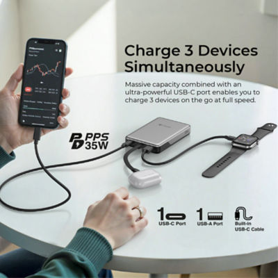Mazer (CCC + QR) PowerCharge Link 35W 10000mAh Power Bank - M-PC35L10V3 4