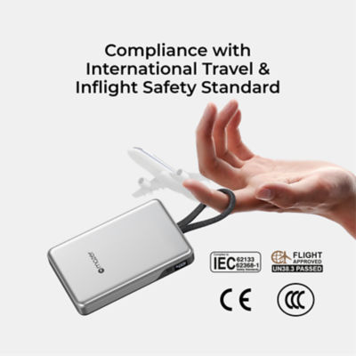 Mazer (CCC + QR) PowerCharge Link 35W 10000mAh Power Bank - M-PC35L10V3 9