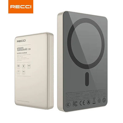 Recci 10000mAh Magnetic PD 20W Fast Charging Power Bank RPB-W36 2