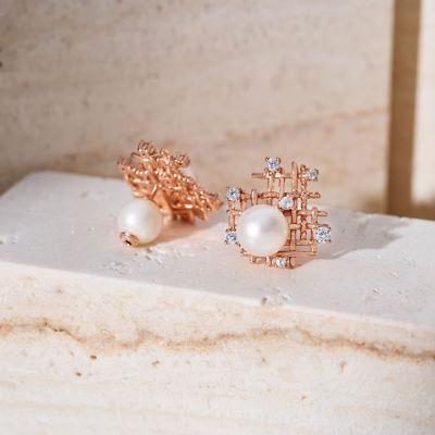 Pearly Lustre Top Grade Freshwater Pearl Earrings WE00970 | TWEED 4