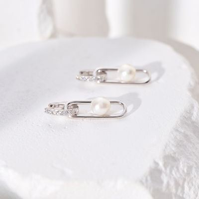 Pearly Lustre Freshwater Pearl Earrings WE00973 | CONNECT 4