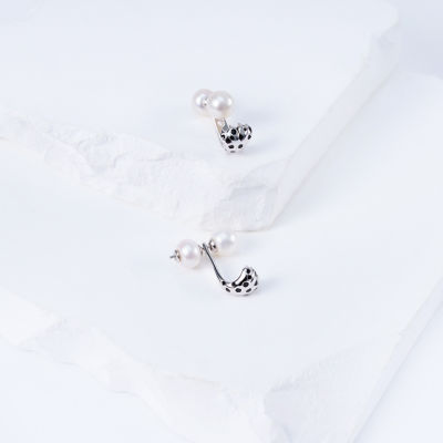 Pearly Lustre Top Lustre Freshwater Pearl Earrings WE00777 | SAFARI 7
